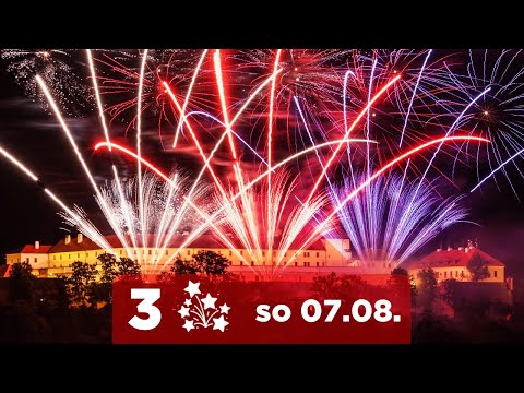 IGNIS BRUNENSIS 2021 | 3. ohňostroj / 3rd fireworks • LIVE • Brno, Špilberk Castle | 7.8.2021