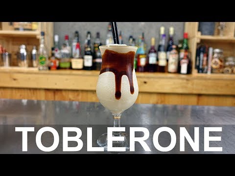 Toblerone Cocktail Recipe - CREAMY COFFEE & HAZELNUT