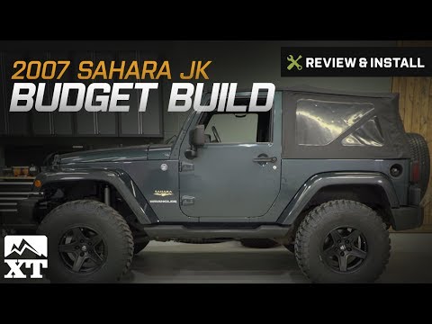 Jeep Wrangler (2007-2017 JK) 3.25" RC Lift Kit, 35" Tires & Grab Handles Review & Install