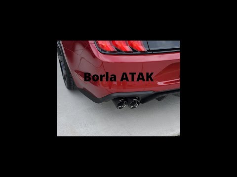 Borla ATAK on 2019 GT Mustang