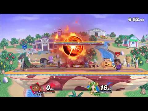 Super Smash Bros. Ultimate - Villager Vs. Palutena