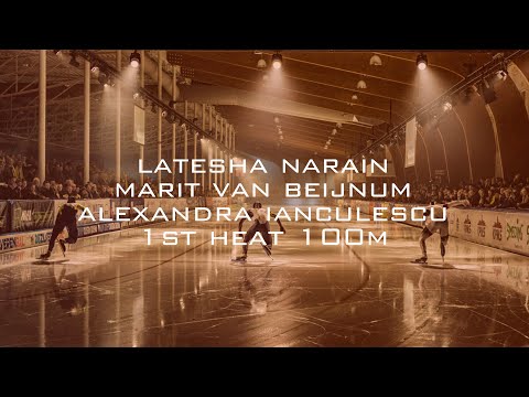 Lataesha Narain - Marit van Beijnum - Alexandra Ianculescu 1st Heat Woman DZB Leeuwarden 2022