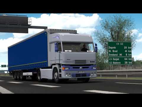 ETS2  Škoda Xena 19.47 TBV/DD Osijek - Beograd