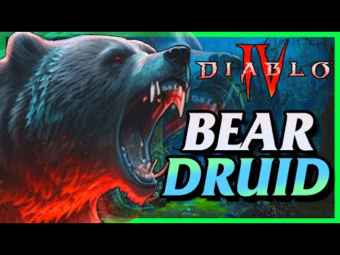 PULVERIZE WEREBEAR DRUID is SO BROKEN | DIABLO 4 (Best Build and Skills for Bear Gameplay)