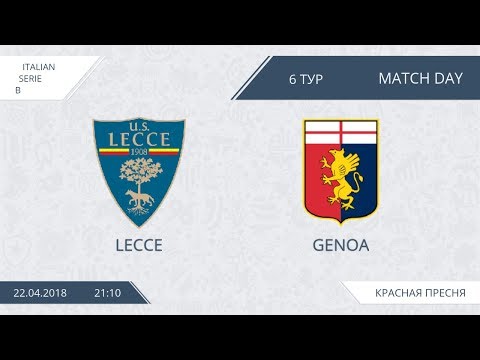 AFL18. Italy. Serie B. Day 6. Lecce - Genoa