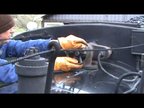 Lighting up a steam loco