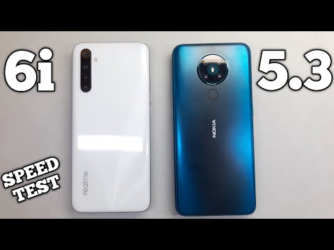 Nokia 5.3 vs Realme 6i - Speed Test