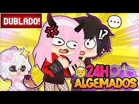 [ DUBLADO ] ALGEMADOS POR 24 HORAS 😈 l MINI FILME GACHA CLUB