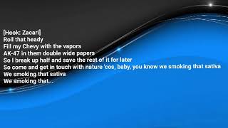 Chris Webby - sativa (feat. B-Real, Demrick &amp; Zacari) [LYRICS]