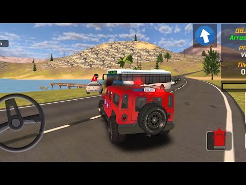 police car Mercedes S63 Driving - Hot pursuit Simulator 3D - Android gameplay