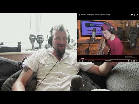 Dimas Senopati "Nothing Else Matters" (Acoustic Cover) - A Dave Does Reaction