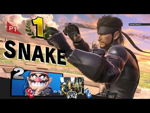 2021-06-26 Saint Smash COVID Edition - WR2 - mYi | Kepler (Snake) vs AG | Benji (Wario) Game 5