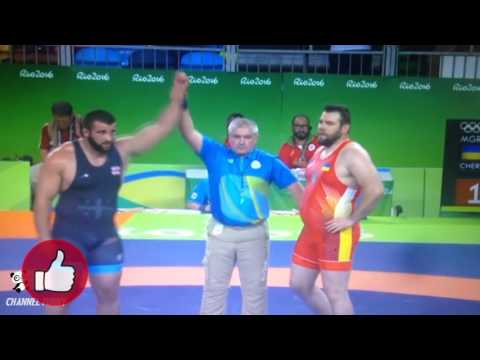 Iakobi Kajaia - Oleksandr Chernetskyy Men's Greco-Roman 130 kg.