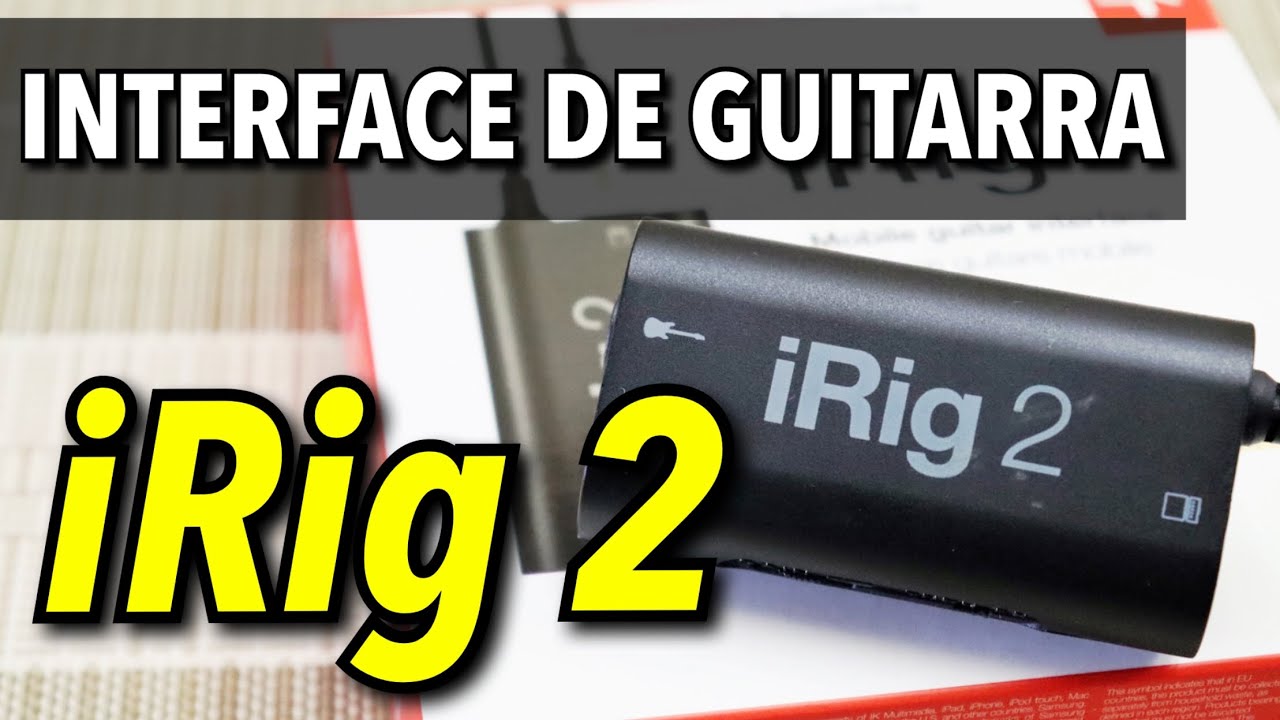 iRig 2 - LIGUE SUA GUITARRA NO CELULAR!!