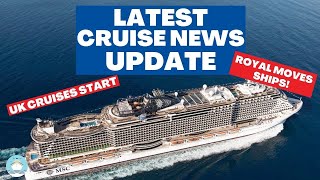 MAJOR Cruise News UPDATE! First UK Cruise Ship Sails! Royal Caribbean Shuffles Ships!