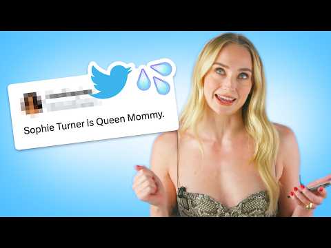 Sophie Turner Reads Thirst Tweets