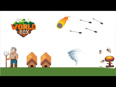 World box but every 5 mins there is a random disaster