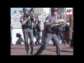 SOUTH AFRICA CAPE TOWN PAGAD DEMONSTRATORS CLASH WITH POLICE