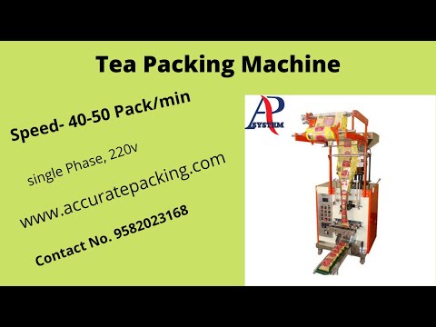 Tea Packing Machine