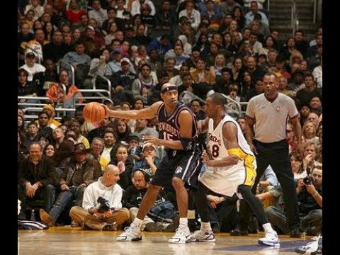 2005.11.27 - Vince Carter 10 Pts Highlights vs Los Angeles Lakers [Fight with Kobe Bryant]