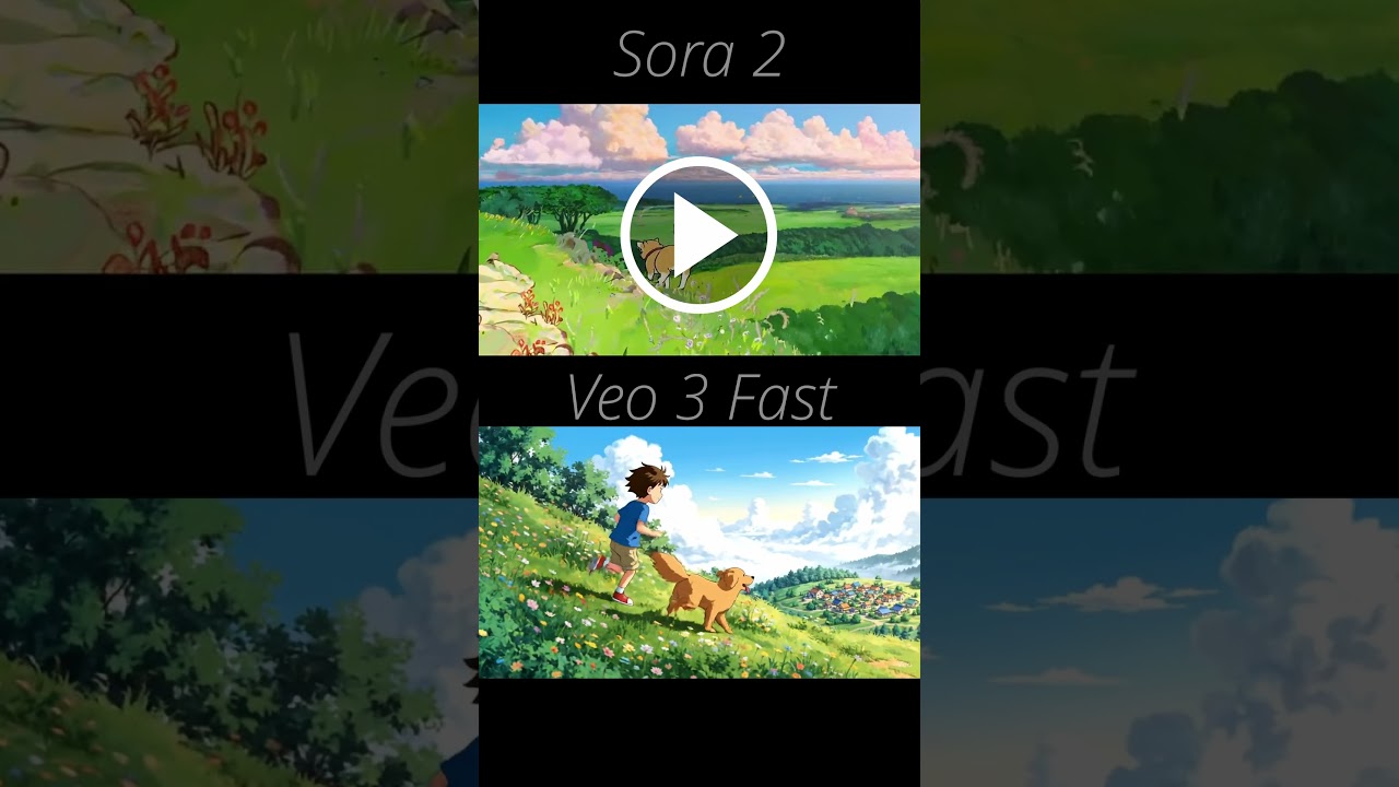 Sora 2 VS Veo 3 | Can It Generate Anime