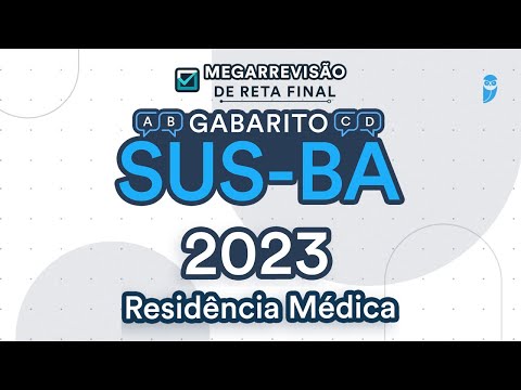 Gabarito SUS-BA 2023 - Correção de Prova Ao vivo