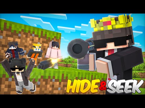 TINY Vs GIANT Hide and Seek in Minecraft!