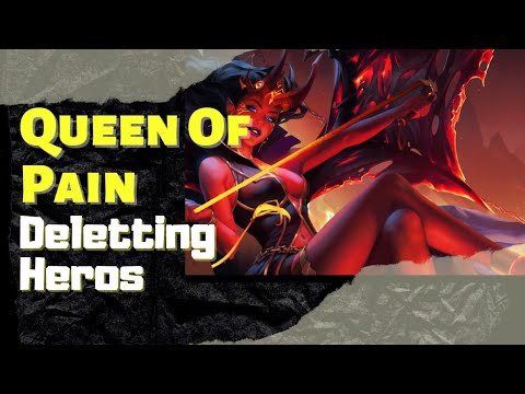 Queen of Pain Mid - Destroying Ember and Axe - Dagon - Orchid 1st item - Dota 2