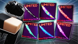 #1 Blade Ball Player Uses The NEW CHROMA KATANA..