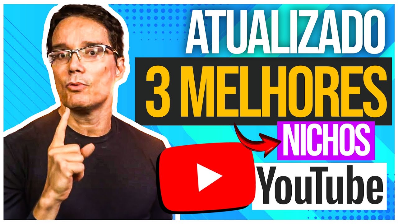 3 MELHORES NICHOS DE CANAIS DO YOUTUBE DE 2024 PRA COMEÇAR BEM [Lista Atualizada]