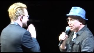 U2 - Streets &amp; (Mother &amp; Child w/ Paul Simon) - (HD) MSG NYC #7 on 07-30-2015 (Section 111 Row 12)