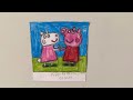 Peppa Pig And Suzy Sheep Drawing