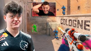 REAGI A TODAS AS JOGADAS DO MOLODOY EM COLOGNE NO CS 2 (impossível não se impressionar)