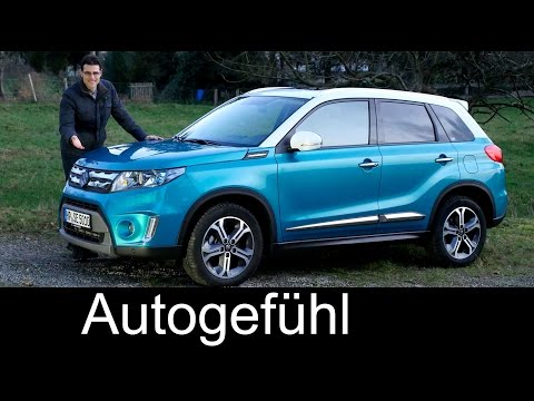 Suzuki Vitara FULL REVIEW test driven all-new neuer 2016 Comfort+ AWD - Autogefühl