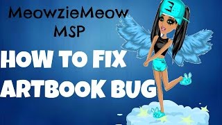MSP How To Fix Artbook Saving Bug