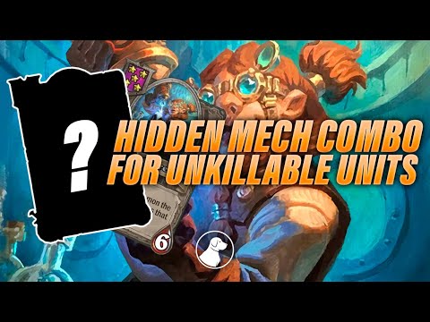 The Surprise Mech Combo for Unkillable Minions | Dogdog Hearthstone Battlegrounds