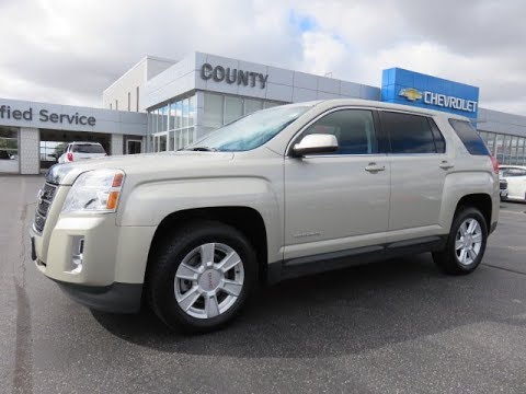 2013 GMC Terrain SLE Champagne Silver Metallic