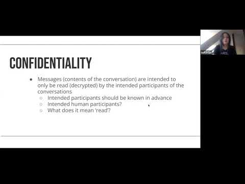 Invited talk - How private is secure messaging by Sofia Celi