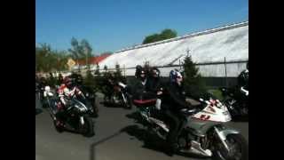 preview picture of video 'Świebodzice zlot motocykli 2012 Kawalkada Polish'