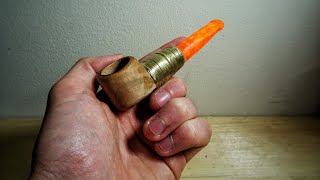 Gold Wrapped Pipe