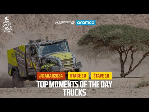 ダカールラリー2024 トラック・カミオンクラス ステージ10ハイライト動画