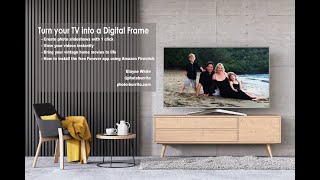 How to Turn Your TV into a Digital Frame for Photos and Videos