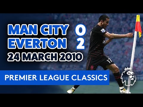 Manchester City 0-2 Everton 