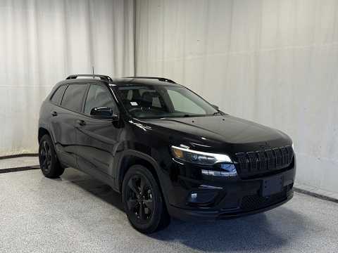 2023 Jeep Cherokee Altitude 4x4 in Black for sale at Park Mazda in Sherwood Park, AB