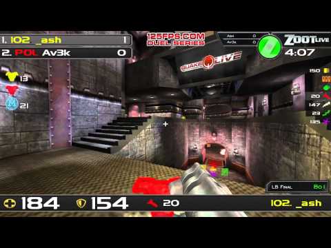 125 FPS Old Maps Cup #1 - LB Final - Av3k vs Ash