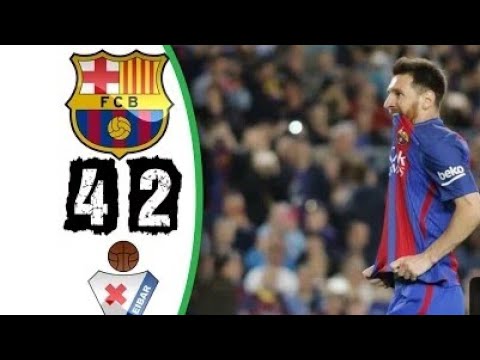 FC Barcelona vs Eibar 4-2  All Goals and Highlights  La Liga 21/05/2017 HD