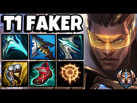T1 Faker Lucian MID vs Cassiopeia - Korea Challenger Patch 11.15 ✅