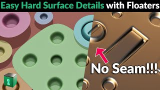 Blender Secrets - Easy hard surface details using Floaters