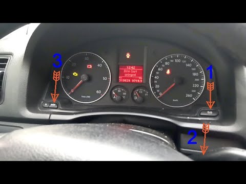 Golf 5 kako ponistiti servisni interval DIY