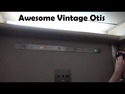 Awesome Otis Traction Elevator at the McDaniel St Garage in Springfield, MO